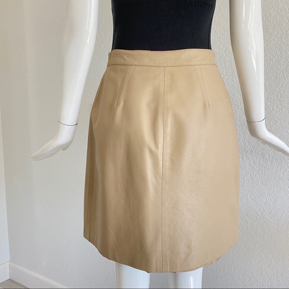 fendi zucca reversible leather wrap skirt - Picture 5 of 10